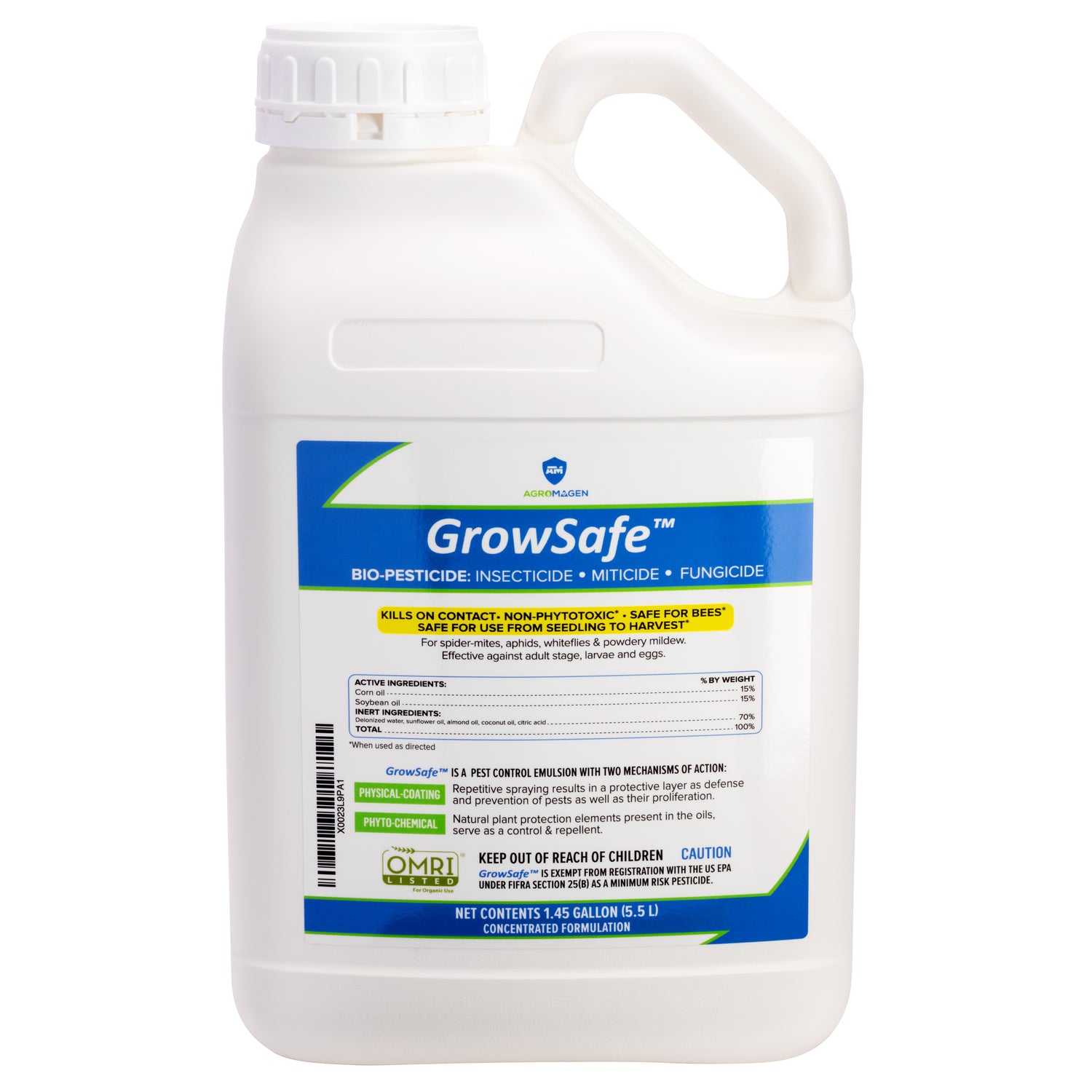 GrowSafe Bio-Pesticide 1.45 Gal