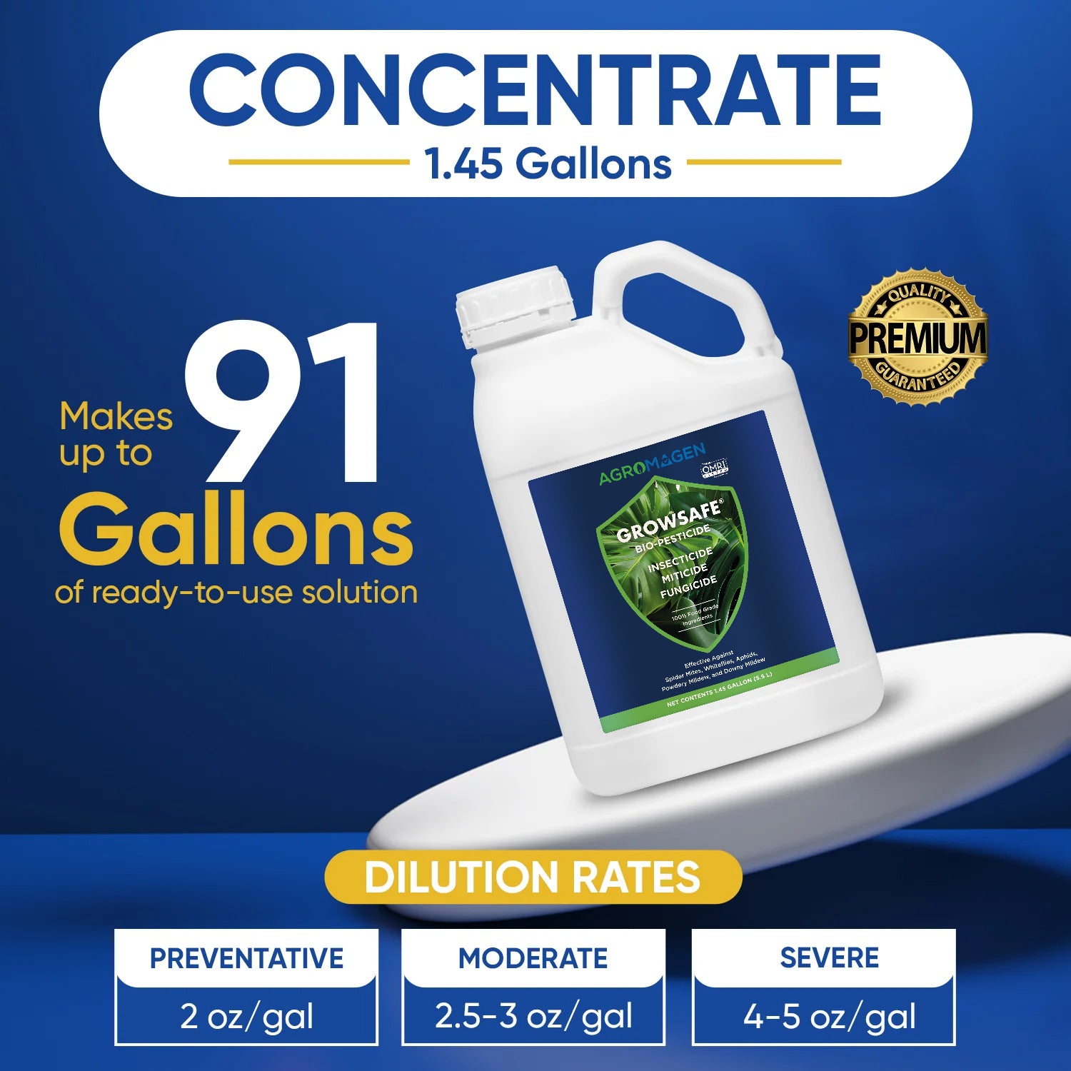 GrowSafe Bio-Pesticide 1.45 Gal