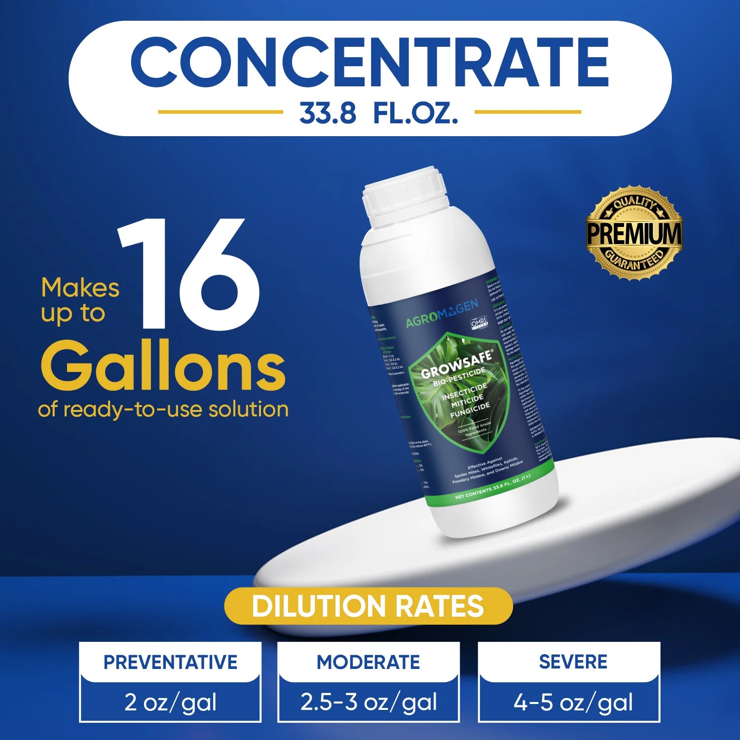 GrowSafe Bio-Pesticide 33.8 fl.oz